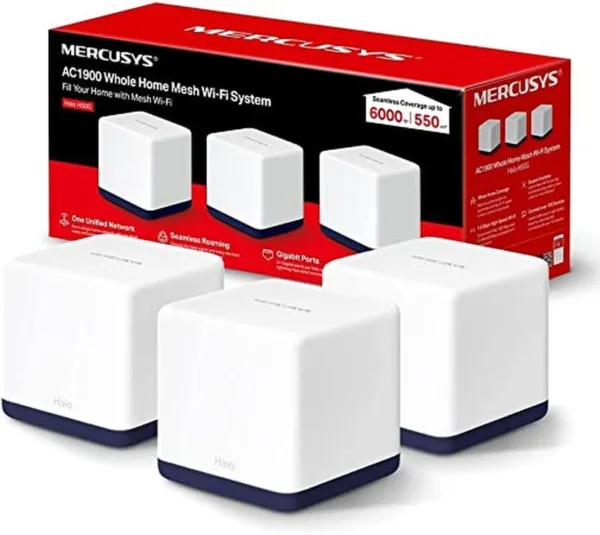 MERCUSYS PUNTO DE ACCESO WIFI AC MESH HALO H50G 3 PACK