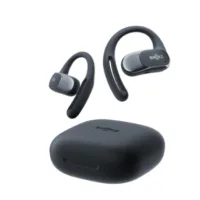 AURICULAR SHOKZ OPENFIT AIR BLACK / TWS OPEN-EAR / HASTA 28 HORAS DE AUTONOMIA / LIGEROS / GANCHO DE OREJA FLEXIBLE / AUDIO POTENTE Y RICO EN DETALLES / CANCELACION DE RUIDO / IP54 / ESTUCHE CARGA / MULTIPUNTO A 2 DISPOSITIVOS / T511-ST-BK