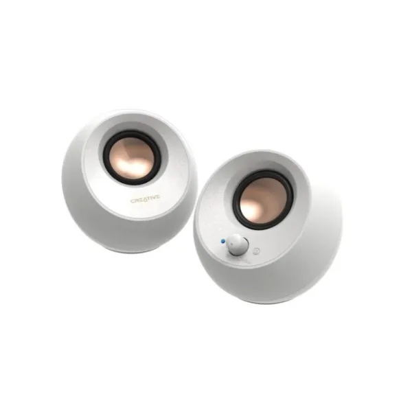 ALTAVOCES CREATIVE PEBBLE 2.0 V3 BLUETOOTH WHITE