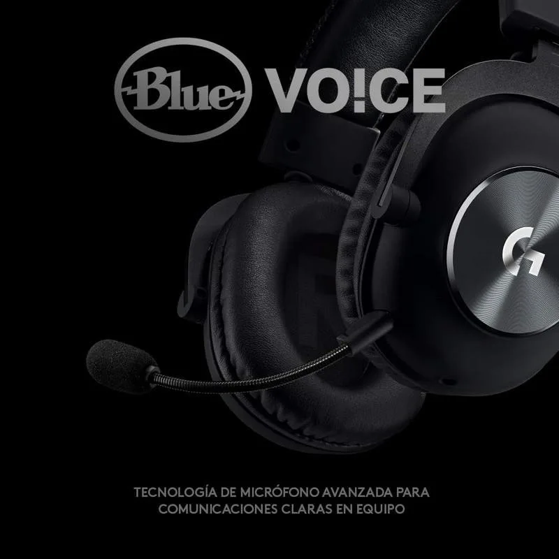 Auriculares + Microfono Logitech G Pro X Usb Black - Imagen 2