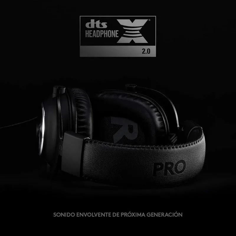 Auriculares + Microfono Logitech G Pro X Usb Black - Imagen 8