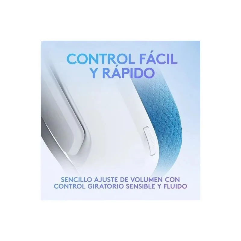 Auriculares + Microfono Logitech Gaming G335 Jack 3.5mm White/blue - Imagen 3