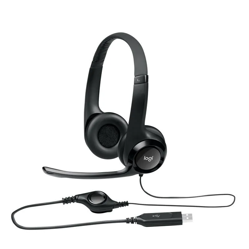 Auriculares + Microfono Logitech H390 Black - Imagen 4