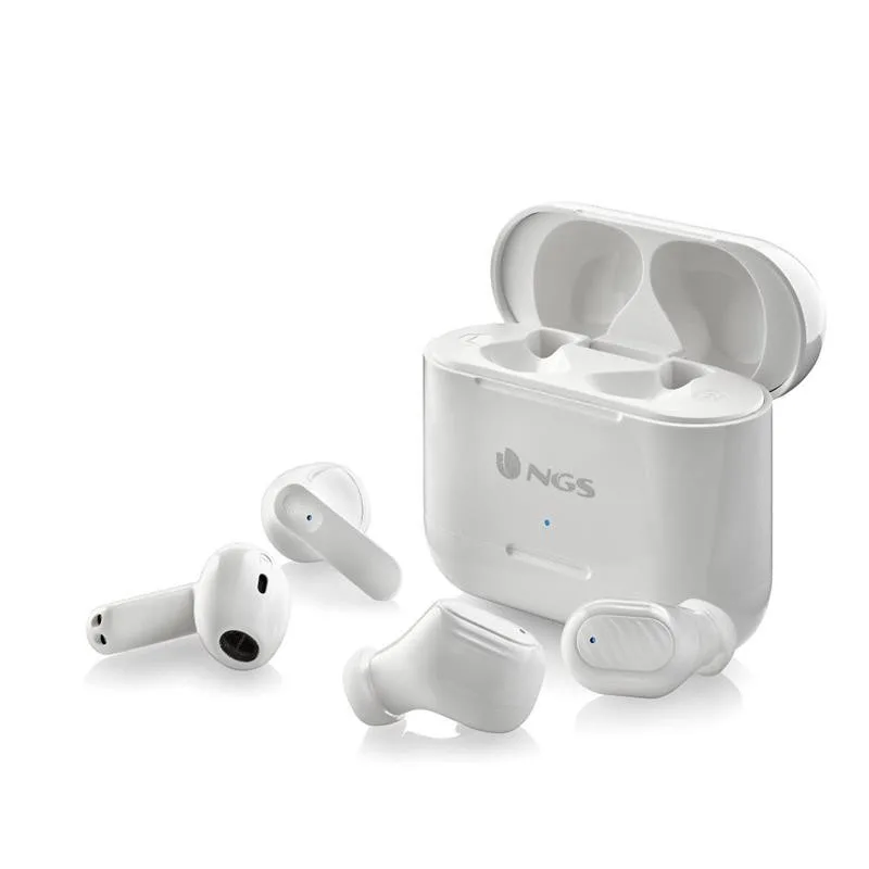 Auriculares Ngs Artica Duo Earphones Bluetooth Wireless White ( Pack 2ud ) - Imagen 7