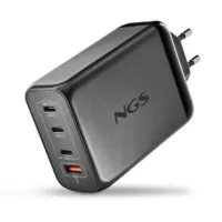 CARGADOR DE PORTATIL NGS BUD GAN 3XUSB-C/USB-A 240W BLACK
