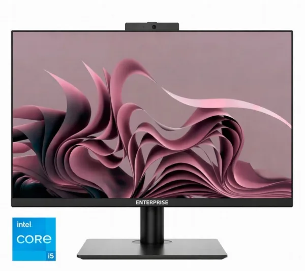 ORDENADOR ENTERPRISE AIO DOHA 24 I5 14400/8GB DDR5/SSD500GB/WIFI/WEBCAM/ERGO/3Y BLACK