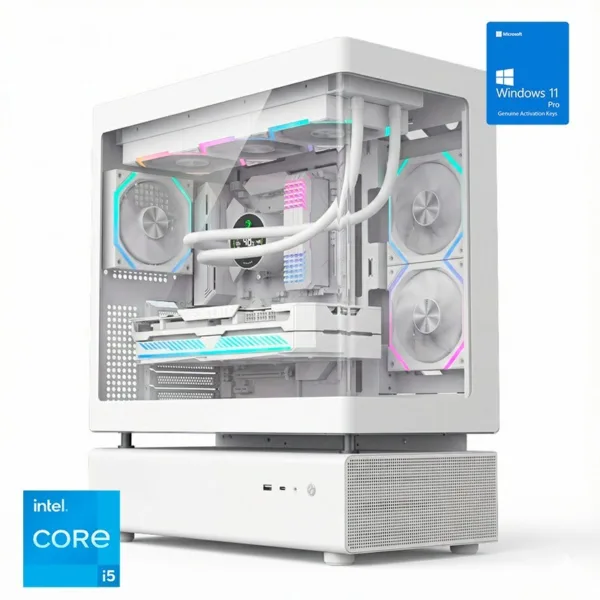 ORDENADOR GAMING N80 WHITE RGB I5 14600K/32 DDR5/1TB NVME/WIFI/REF.LIQ/800W/W11PRO