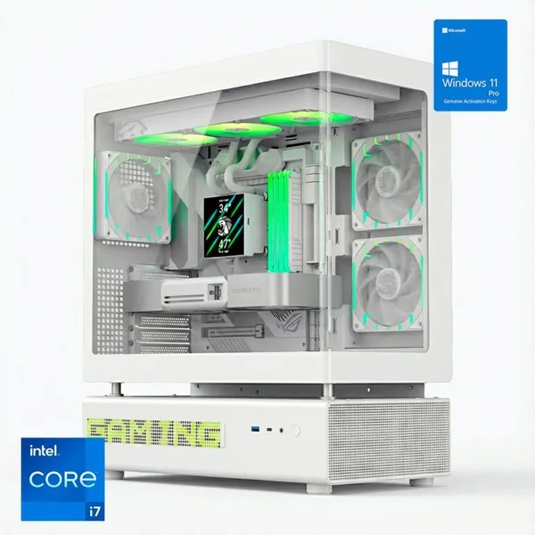 ORDENADOR GAMING N90 WHITE RGB I7 14700K/32 DDR5/2TB NVME/REF.LIQ/1050W/W11PRO