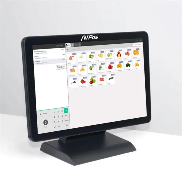 TPV AVPOS K2000 15 SLIM I3/8GB/M.2 128GB/WIFI/BLUETOOTH/LAN 1000 3YR GAR