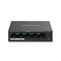 MERCUSYS SWITCH MS105GP 5-PORT 10/100/1000MBPS CON 4 PUERTOS POE+