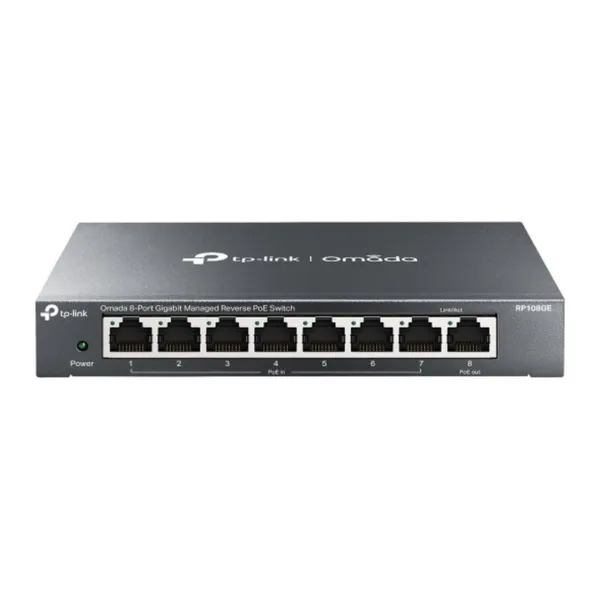 TP-LINK SWITCH OMADARP108GE 8 PUERTOS POE