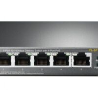 TP-LINK SWITCH DE 5 PUERTOS 10/100 4P POE (58W)