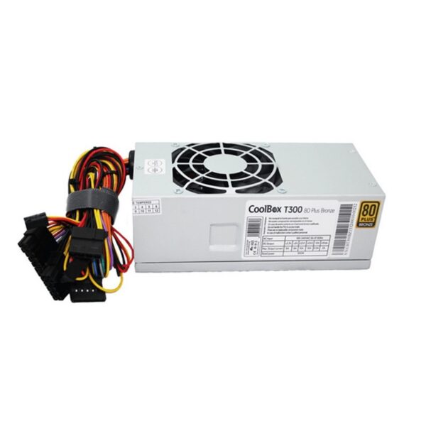 FUENTE DE ALIMENTACION COOLBOX 300W TFX 80 PLUS BRONZE