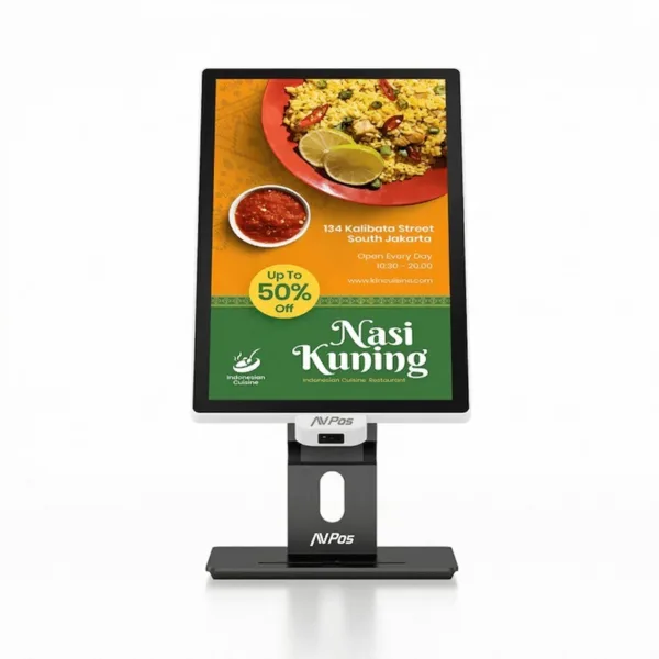 KIOSKO AUTOSERVICIO AVPOS DISPLAY COMPACT 22 I3 10TH/8GB/256GB/WIFI/2D