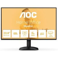 MONITOR AOC 24 IPS 100HZ 1MS VGA HDMI 3YR BLACK FRAMELESS ADAPTIVE SYNC