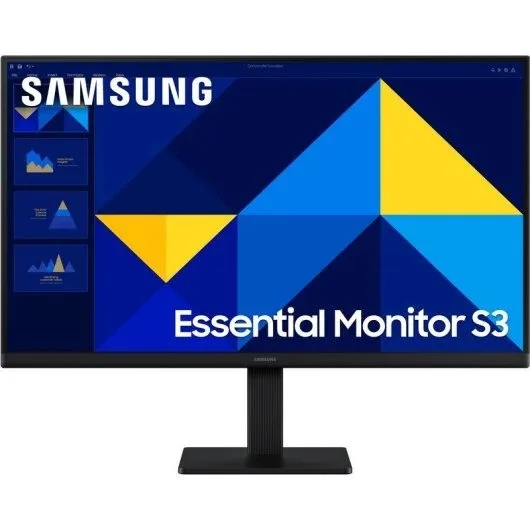 MONITOR SAMSUNG ESSENTIAL S3 24 IPS 100HZ VGA HDMI BLACK