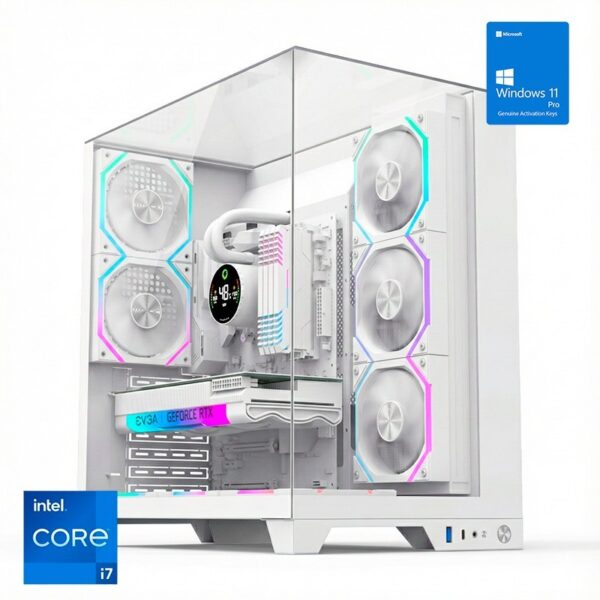 ORDENADOR GAMING INFINITY PRO WHITE RGB I7 14700K/32GB/SSD1TB NVME/WIFI/R.LIQ/800W/W11PRO