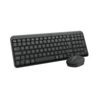 TECLADO + RATON LOGITECH MK250 WIRELESS BLACK