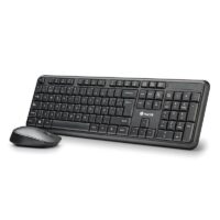 TECLADO + RATON NGS HARMONY WIRELESS MULTIMEDIA SILENT BLACK