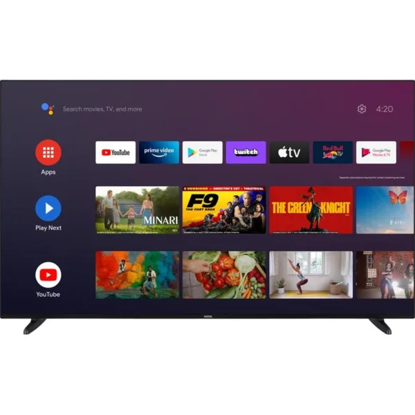 TELEVISOR DAEWOO 65 QLED 4K USB SMART TV ANDROID WIFI DOLBY BLUETOOTH