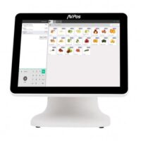 TPV AVPOS K5000 15 ALUMINIO TACTIL INTEL N100/8GB/128GB/LAN 1000/W11PRO WHITE 3YR