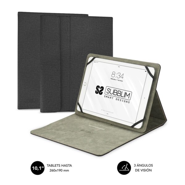 FUNDA SUBBLIM UNIVERSAL HASTA 11" NEGRA / SUB-CUT-1CT001
