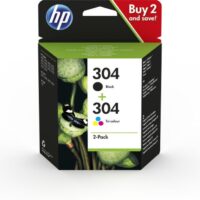 HP CARTUCHO 3JB05AE MULTIPACK NEGRO/COLOR  Nº 304