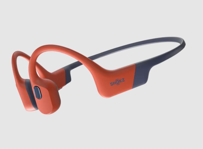 AURICULARES DEPORTIVOS SHOKZ OPENSWIM PRO EU ROJO / CONDUCCION OSEA / BLUETOOTH 5.4 / MP3 32GB / 9 HORAS AUTONOMIA / IP68 / SUMERGIBLE HASTA 2M / *** IDEAL NATACION