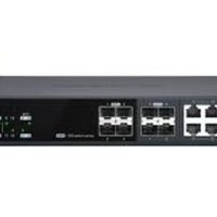 QNAP SWITCH GESTIONADO 4 PUERTOS GIGABIT RJ45 MAS 8 PUERTOS SFP+ 10G QSW-M1204-4C