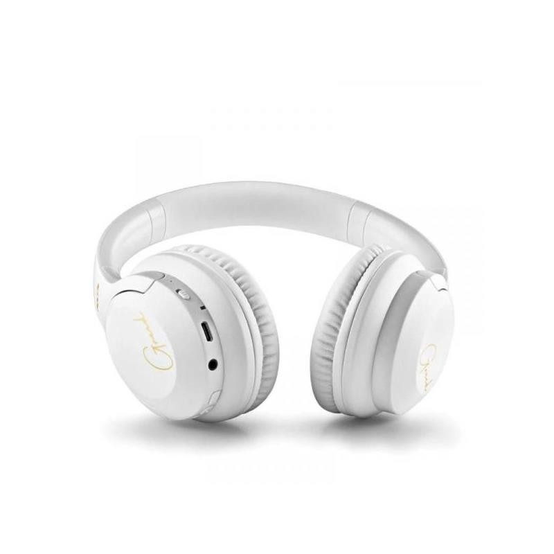 Auriculares Ngs Articagreed Wireless Bluetooth/microfono/aux White - Imagen 4