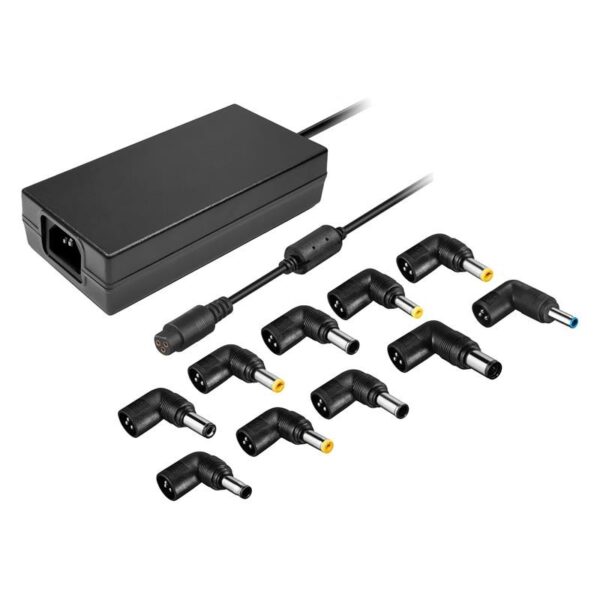 CARGADOR PORTATIL LEOTEC 120W AUTOMATICO + 10 CONECTORES 12-20V