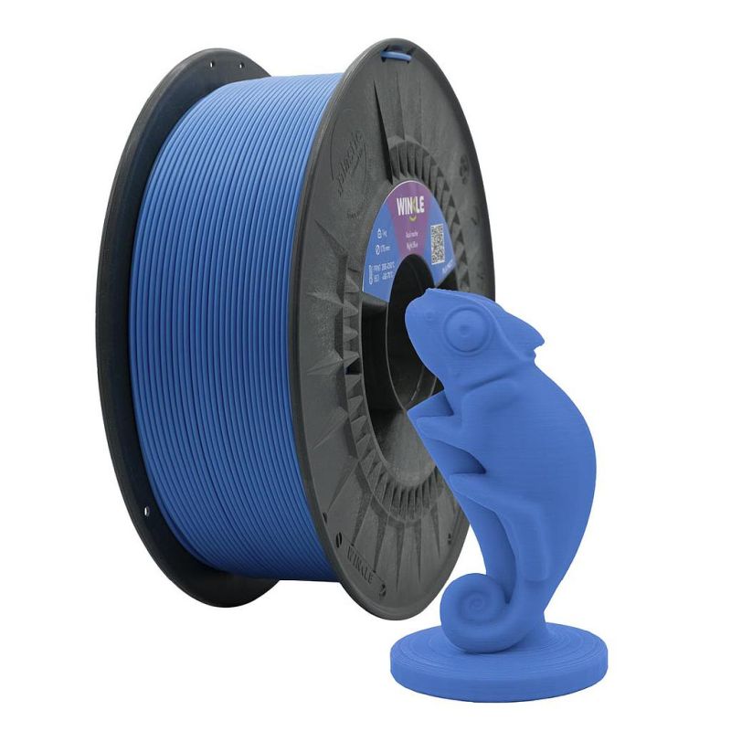 WINKLE FILAMENTO AZUL COBALTO MATE PLA-MATT HD 1.75MM 1 KG