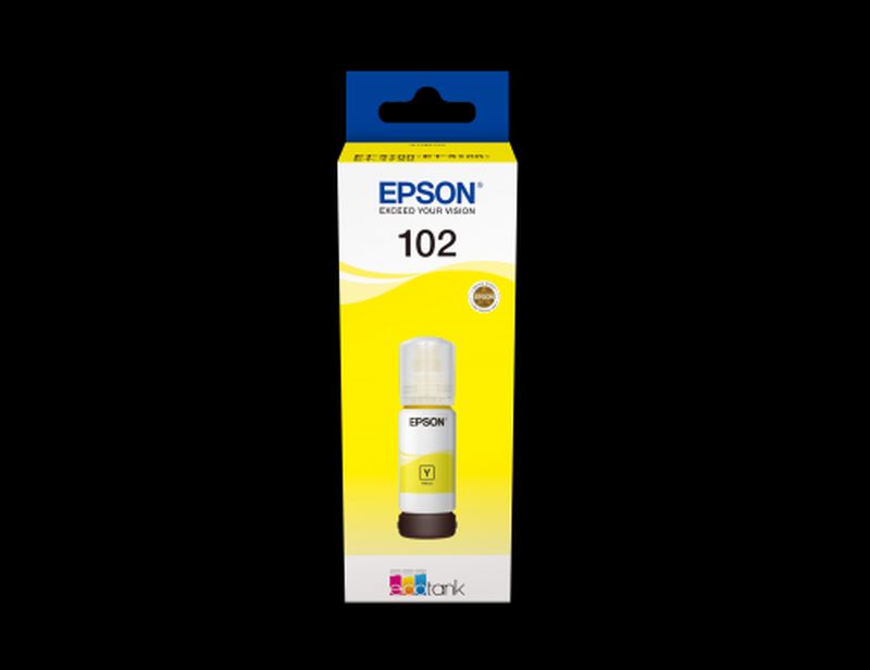 EPSON BOTE TINTA T03R4 ECOTANK AMARILLO Nº 102