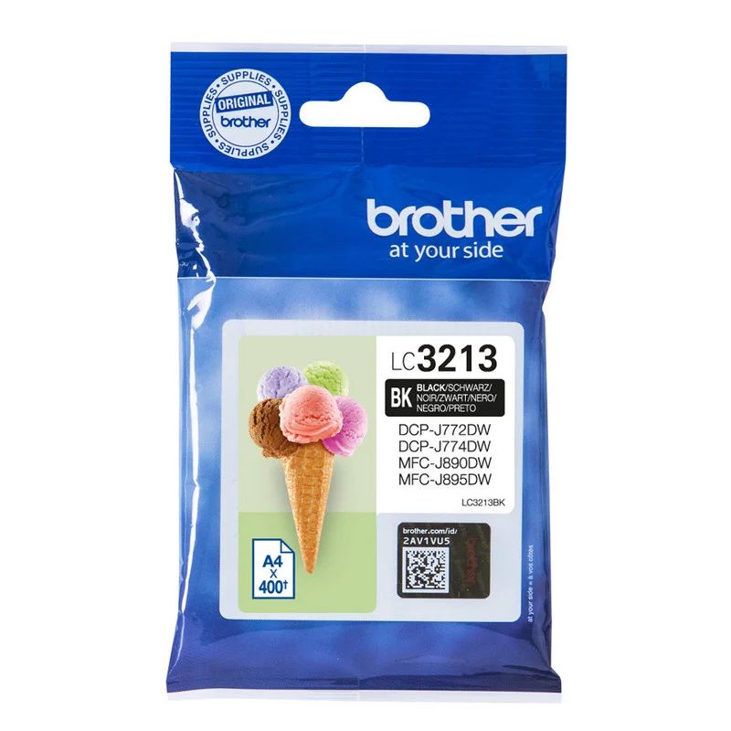BROTHER CARTUCHO TINTA LC-3213BK NEGRO
