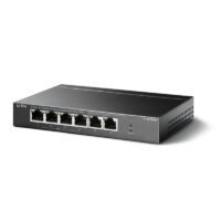 TP-LINKSWITCH DE 6 PUERTOS 10/100 POE CON 4 PUERTOS POE+ SF1006P