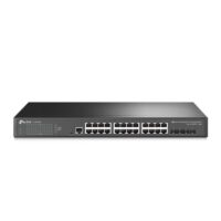 TP-LINK SWITCH TL-SG3428X GESTIONABLE JETSTREAM DE 24 PUERTOS GIGABIT L2 CON 4 RANURAS SFP 10 GE