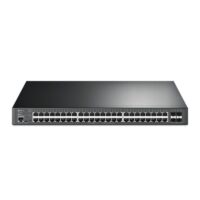 TP-LINK SWITCH TL-SG3452XP JETSTREAM GESTIONABLE L2 SG3452XP 48P POE+ (500W) CON 4P 10GE SFP+