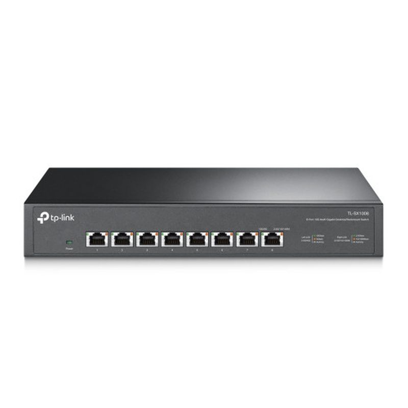 TP-LINK SWITCH TL-SX1008 NO GESTIONABLE DE 8P 10G METALICO