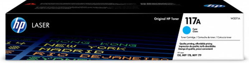 HP TONER W2071A CIAN Nº 117A