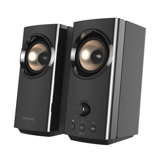 ALTAVOCES CREATIVE T60 BLUETOOTH 5.0 HI-FI 2.0 BLACK