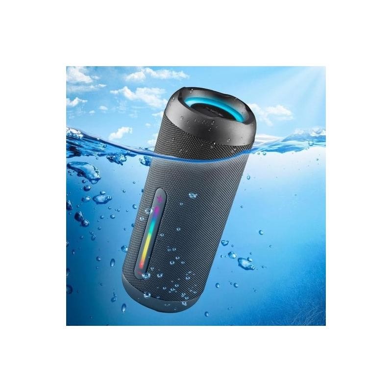 Altavoces Ngs Roller Furia 3 Rgb Portatil Waterproof 60w Ipx7/bt/usb Black - Imagen 3