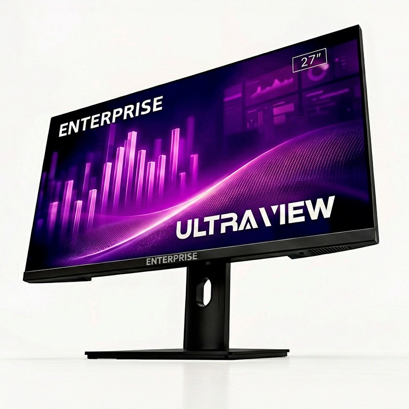 Monitor Enterprise Ultra-view 27 Ips Qhd 2k 120hz Usb + Hdmi + Displayport Ergonomico Multimedia Vesa 3yr Gar - Imagen 4
