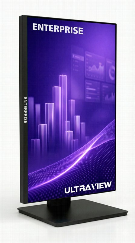Monitor Enterprise Ultra-view 27 Ips Qhd 2k 120hz Usb + Hdmi + Displayport Ergonomico Multimedia Vesa 3yr Gar - Imagen 5