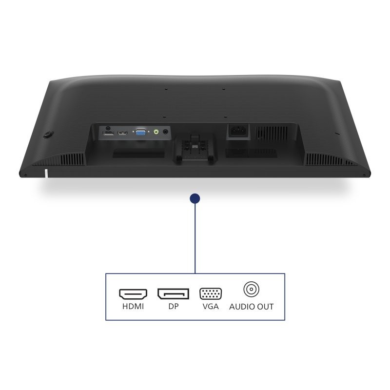 Monitor Philips 24 Ips 120hz Multimedia Vga Hdmi Dp Black - Imagen 4