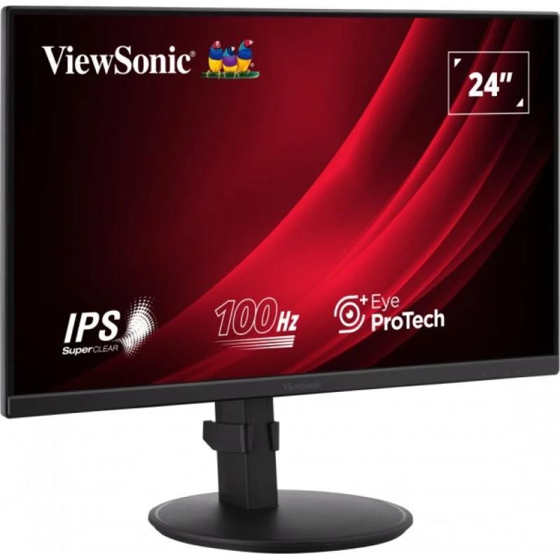 Monitor Viewsonic 24 Fhd Ips 100hz Multi Reg Alt Pivo Hdmi Vga Dp Ergo 5yr - Imagen 2