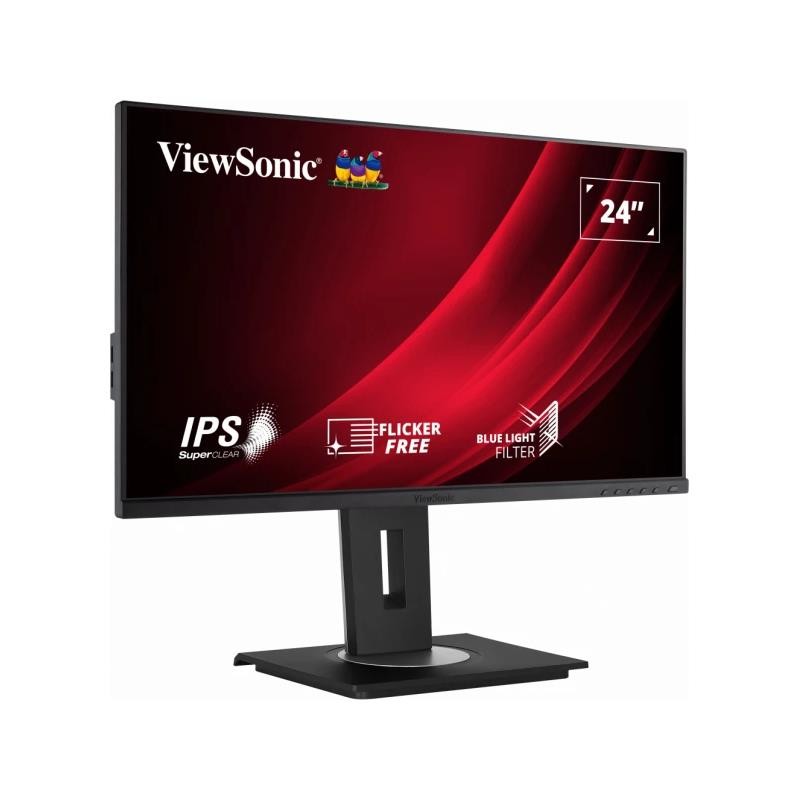 Monitor Viewsonic 24 Ips Multim Ergonomico Vga Hdmi Dp Usb 5yr Gar - Imagen 2