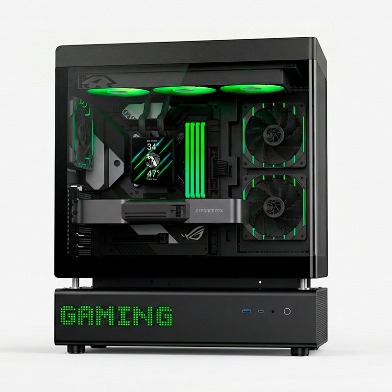 Ordenador Gaming N90 Rgb R7 9800x3d/32gb Ddr5/ssd2tb Nvme/wifi/r.liq/1050w - Imagen 2
