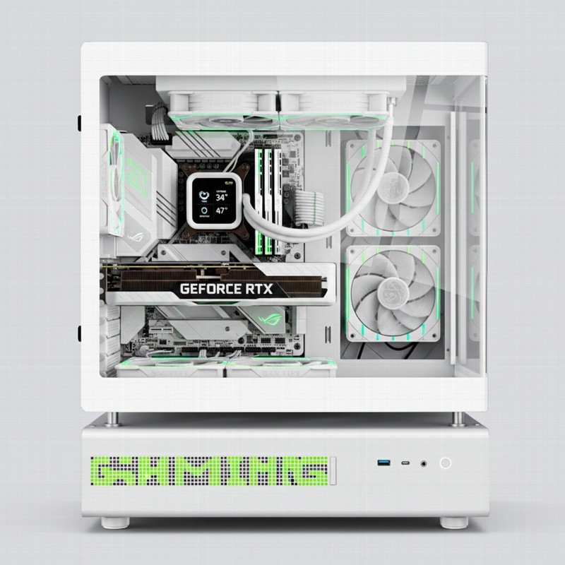 Ordenador Gaming N90 White Rgb R7 9800x3d/32gb Ddr5/ssd2tb Nvme/wifi/r.liq/1050w/w11pro - Imagen 3