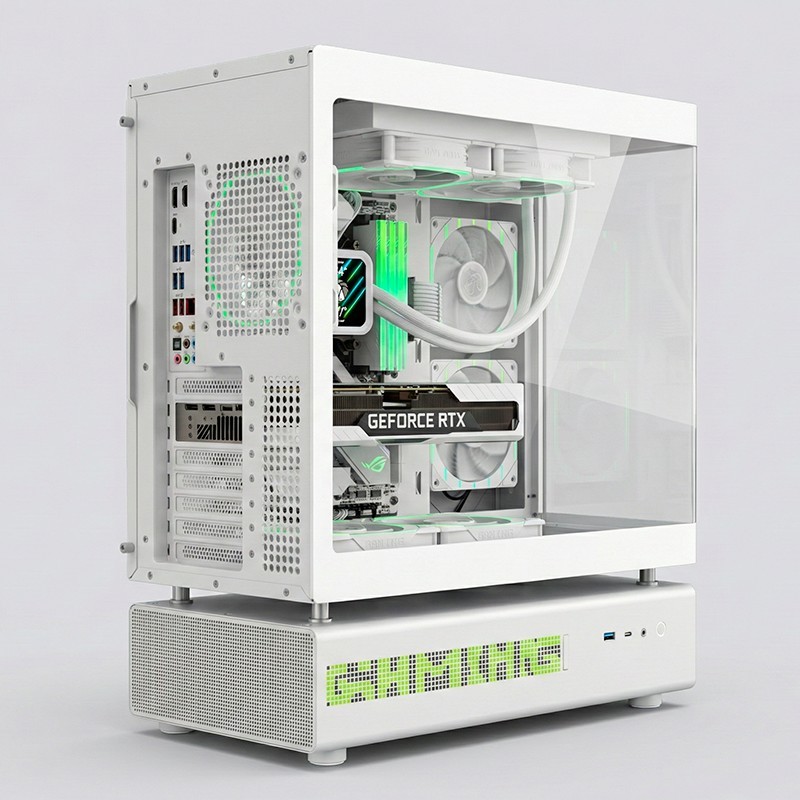 Ordenador Gaming N90 White Rgb R7 9800x3d/32gb Ddr5/ssd2tb Nvme/wifi/r.liq/1050w/w11pro - Imagen 4