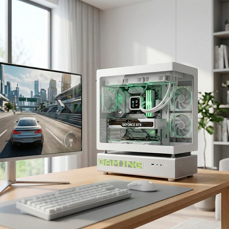 Ordenador Gaming N90 White Rgb R7 9800x3d/32gb Ddr5/ssd2tb Nvme/wifi/r.liq/1050w/w11pro - Imagen 6